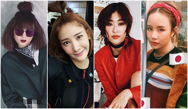 มัดผมสั้น ฉบับดารา มัดผมสั้น ฉบับดารา