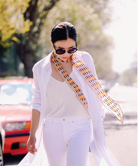 ผ้าพันคอเส้นเล็ก ผ้าพันคอเส้นเล็ก