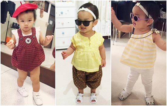 แฟชั่นหน้าร้อนลูกดารา แฟชั่นหน้าร้อนลูกดารา
