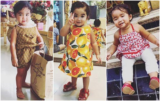 แฟชั่นหน้าร้อนลูกดารา แฟชั่นหน้าร้อนลูกดารา