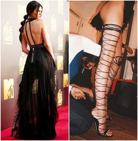 รองเท้าพันข้อ รองเท้าพันข้อ