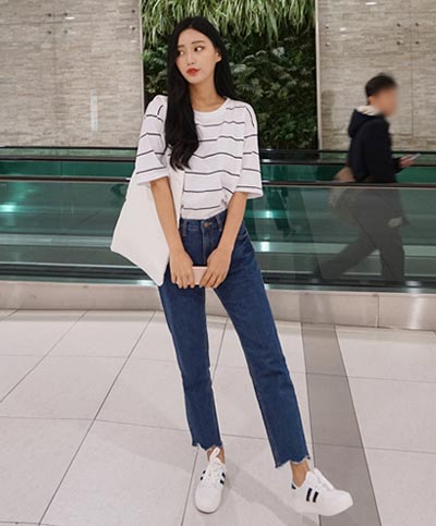 กางเกงยีนส์ขาเต่อ กางเกงยีนส์ขาเต่อ