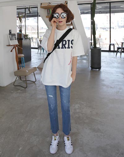 กางเกงยีนส์ขาเต่อ กางเกงยีนส์ขาเต่อ