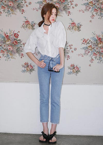 กางเกงยีนส์ขาเต่อ กางเกงยีนส์ขาเต่อ