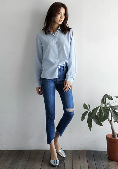 กางเกงยีนส์ขาเต่อ กางเกงยีนส์ขาเต่อ