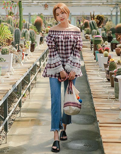 กางเกงยีนส์ขาเต่อ กางเกงยีนส์ขาเต่อ