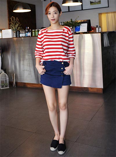 กระโปรงยีนส์สั้น กระโปรงยีนส์สั้น