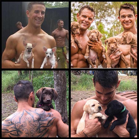 นักดับเพลิงถ่ายปฏิทินการกุศล นักดับเพลิงถ่ายปฏิทินการกุศล