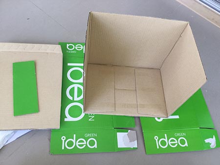 DIY กล่องใส่เครื่องสำอาง DIY กล่องใส่เครื่องสำอาง