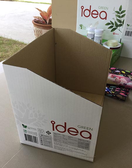 DIY กล่องใส่เครื่องสำอาง DIY กล่องใส่เครื่องสำอาง