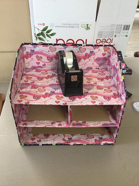 DIY กล่องใส่เครื่องสำอาง DIY กล่องใส่เครื่องสำอาง