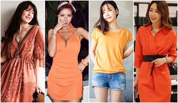 แฟชั่นสีส้ม แฟชั่นสีส้ม
