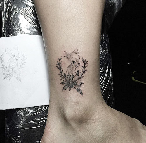 รอยสักข้อเท้าผู้หญิง รอยสักข้อเท้าผู้หญิง