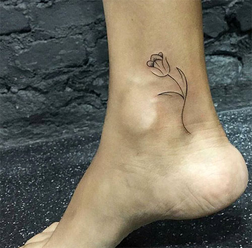 รอยสักข้อเท้าผู้หญิง รอยสักข้อเท้าผู้หญิง