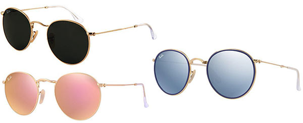แว่นกันแดดทรงกลม แว่นกันแดดทรงกลม