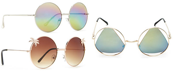 แว่นกันแดดทรงกลม แว่นกันแดดทรงกลม