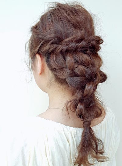 ทรงผมออกงานราตรี ทรงผมออกงานราตรี