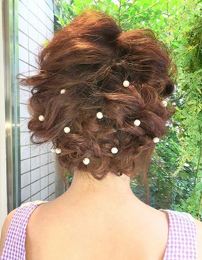 ทรงผมออกงานราตรี ทรงผมออกงานราตรี