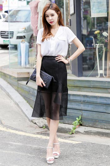 แต่งตัวขาวดํา แต่งตัวขาวดํา