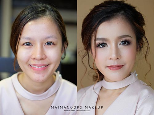 แต่งหน้าโทนน้ำตาล แต่งหน้าโทนน้ำตาล