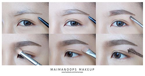 แต่งหน้าโทนน้ำตาล แต่งหน้าโทนน้ำตาล