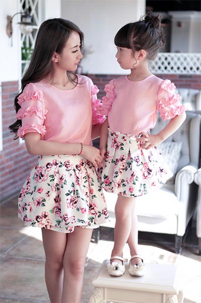 แฟชั่นแม่ลูก แฟชั่นแม่ลูก