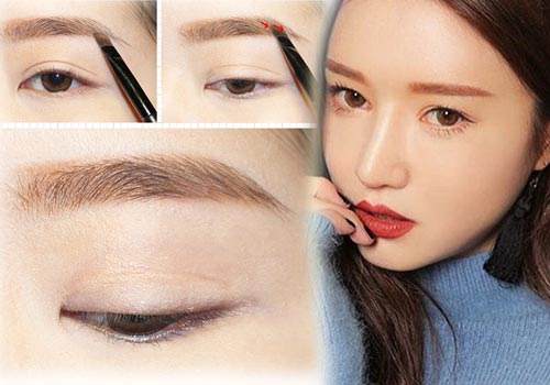 วิธีเขียนคิ้ว วิธีเขียนคิ้ว