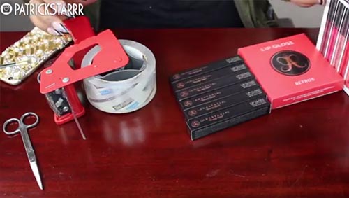 DIY กล่องใส่เครื่องสำอาง DIY กล่องใส่เครื่องสำอาง