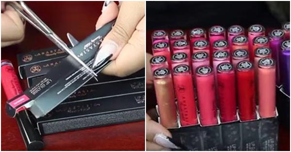 DIY กล่องใส่เครื่องสำอาง DIY กล่องใส่เครื่องสำอาง