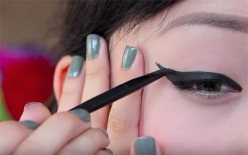 วิธีกรีดอายไลเนอร์ วิธีกรีดอายไลเนอร์