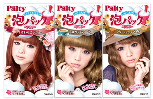 โฟมเปลี่ยนสีผมสีสว่าง โฟมเปลี่ยนสีผมสีสว่าง