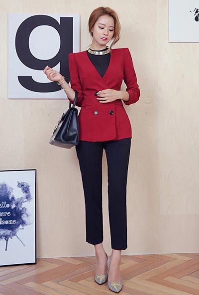 ชุดทํางานผู้หญิง กางเกง ชุดทํางานผู้หญิง กางเกง