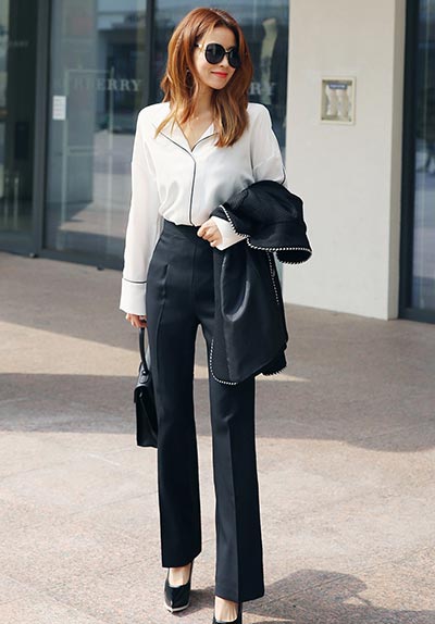 ชุดทํางานผู้หญิง กางเกง ชุดทํางานผู้หญิง กางเกง