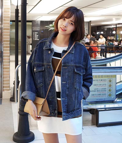 เดรส แจ็คเก็ตยีนส์ เดรส แจ็คเก็ตยีนส์