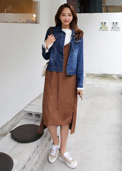 เดรส แจ็คเก็ตยีนส์ เดรส แจ็คเก็ตยีนส์