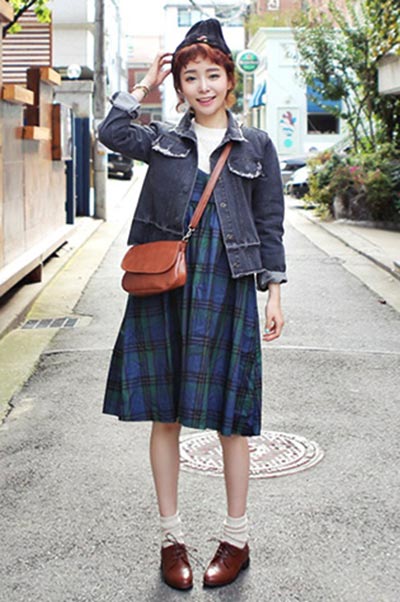 เดรส แจ็คเก็ตยีนส์ เดรส แจ็คเก็ตยีนส์