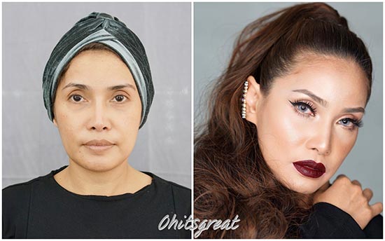 แต่งหน้าปากแดง แต่งหน้าปากแดง