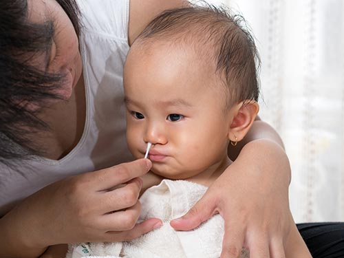 วิธีล้างจมูกลูก วิธีล้างจมูกลูก