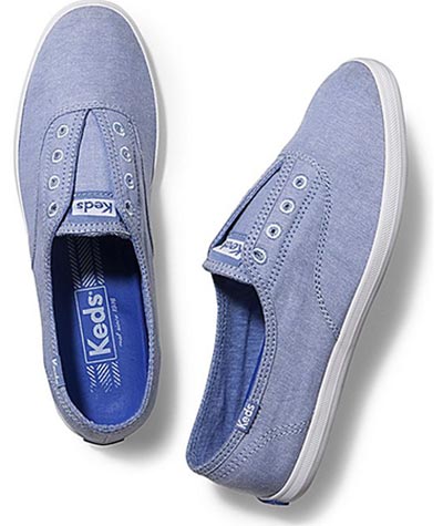 รองเท้าผ้าใบแบบไม่มีเชือก รองเท้าผ้าใบแบบไม่มีเชือก