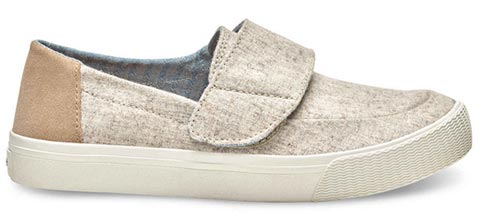 รองเท้าผ้าใบแบบไม่มีเชือก รองเท้าผ้าใบแบบไม่มีเชือก