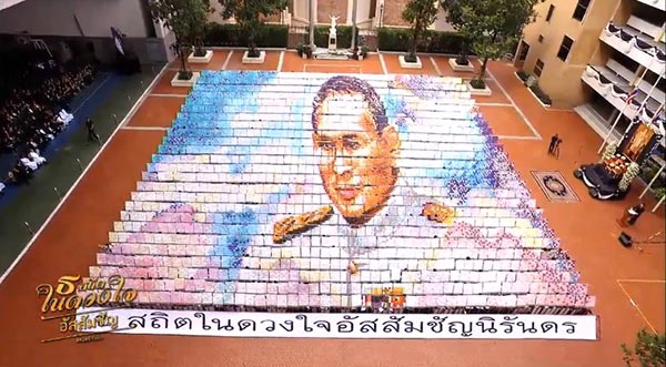 แปรอักษรพระบรมฉายาลักษณ์ แปรอักษรพระบรมฉายาลักษณ์