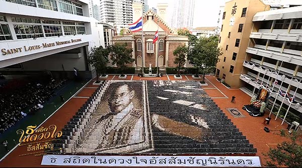 แปรอักษรพระบรมฉายาลักษณ์ แปรอักษรพระบรมฉายาลักษณ์