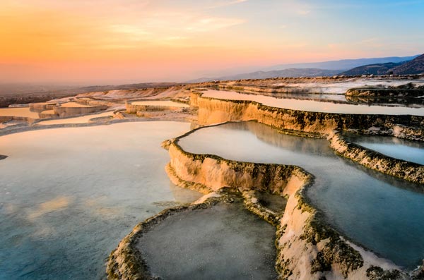 Pamukkale ประเทศตุรกี Pamukkale ประเทศตุรกี