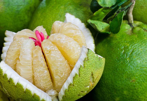 ส้มโอ แก้อาการร้อนใน ส้มโอ แก้อาการร้อนใน