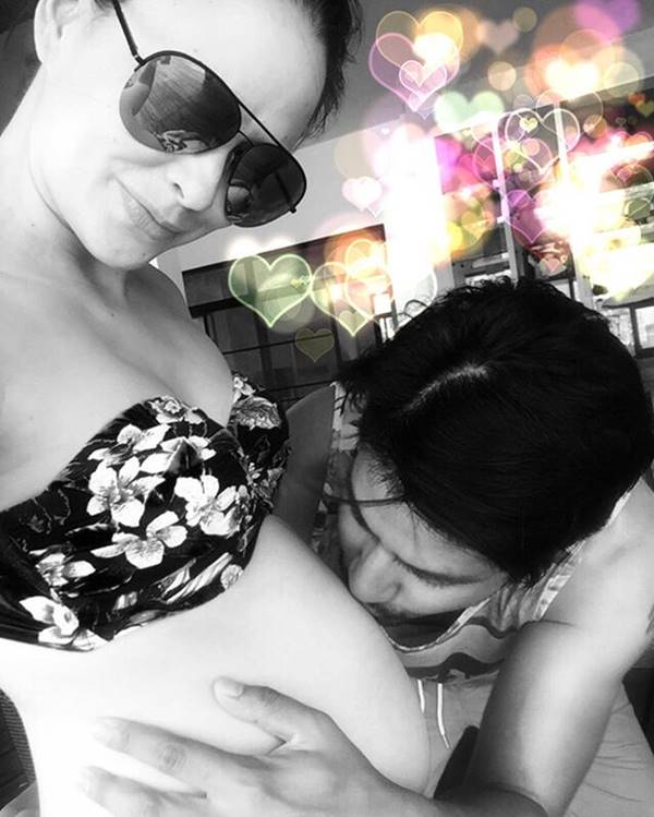 แอน อลิชา ท้อง แอน อลิชา ท้อง