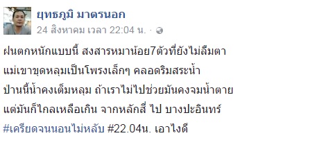 ช่วยสุนัขแม่ลูกจมโคลน ช่วยสุนัขแม่ลูกจมโคลน