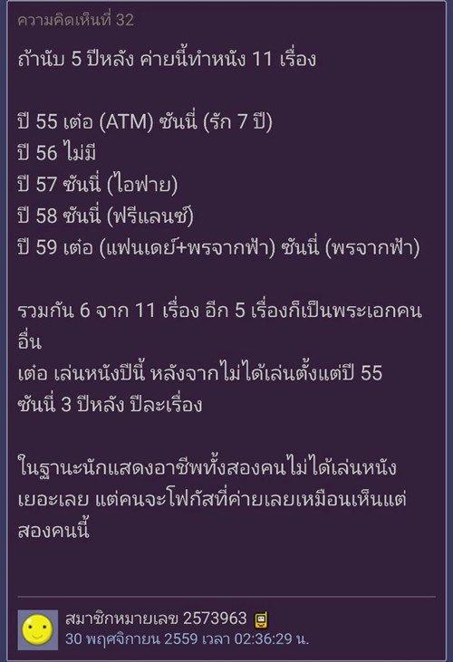 เมื่อชาวเน็ตบ่น เบื่อ เต๋อ ซันนี่ เป็นพระเอก GDH ทั้งคู่เลยตอบโต้อย่างฮา