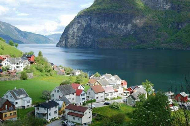 หมู่บ้าน Undredal นอร์เวย์ หมู่บ้าน Undredal นอร์เวย์