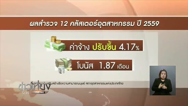 โบนัส ประจำปี 2559 โบนัส ประจำปี 2559