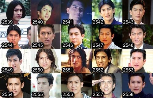 ติ๊ก เจษฎาภรณ์ ทรงผม